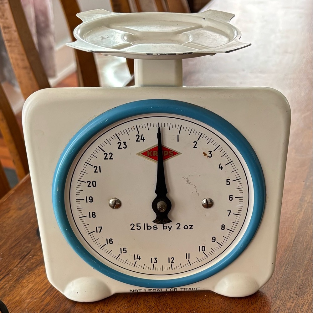 Antique Krups Kitchener scale